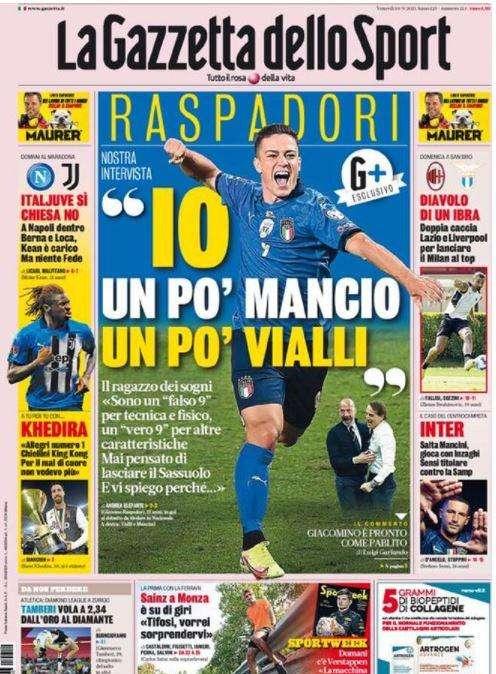 Rassegna stampa - Le prime pagine di venerdì 10 settembre