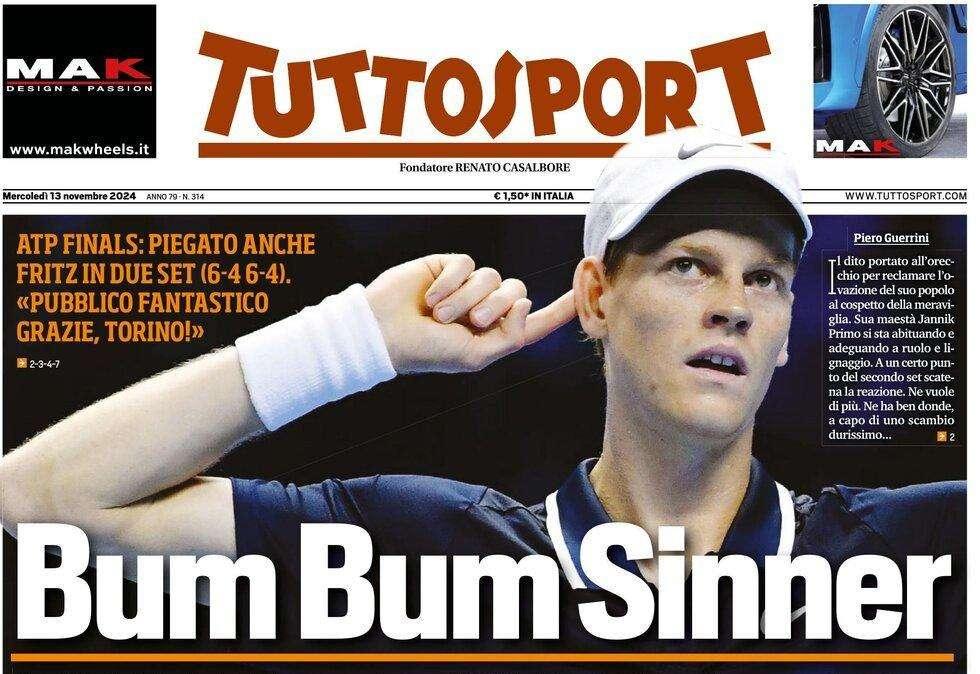 "Quando parla ha un obiettivo", Marotta risponde a Conte: storie tese. La prima pagina di Tuttosport