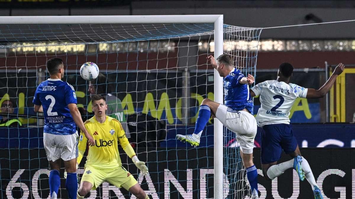 Como-Inter 3-4, triplice fischio rimontona Inter!
