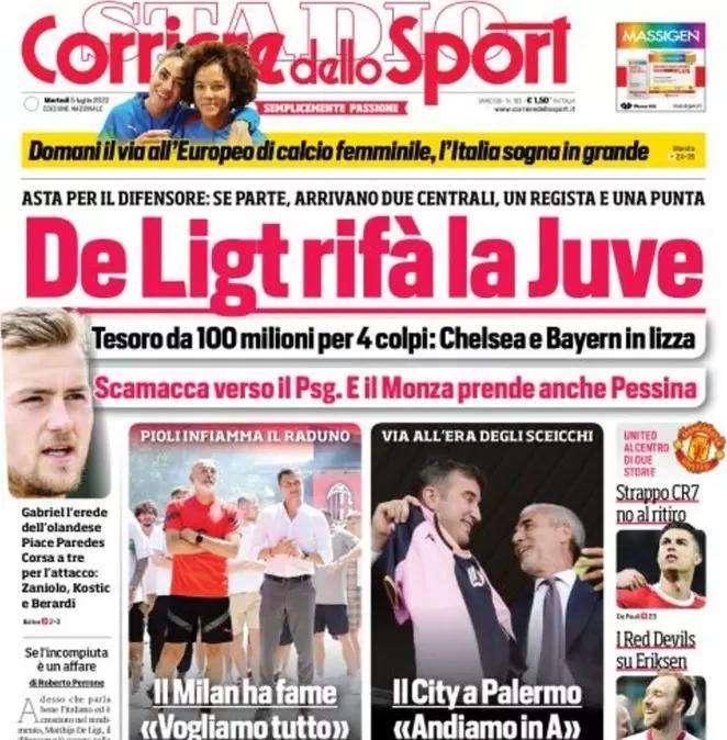Rassegna stampa - Le prime pagine di martedì 5 luglio