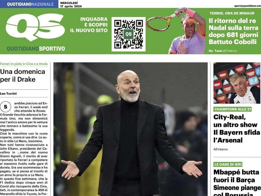 Inter, che gioia: la seconda stella vale 50 milioni. La prima pagina del QS