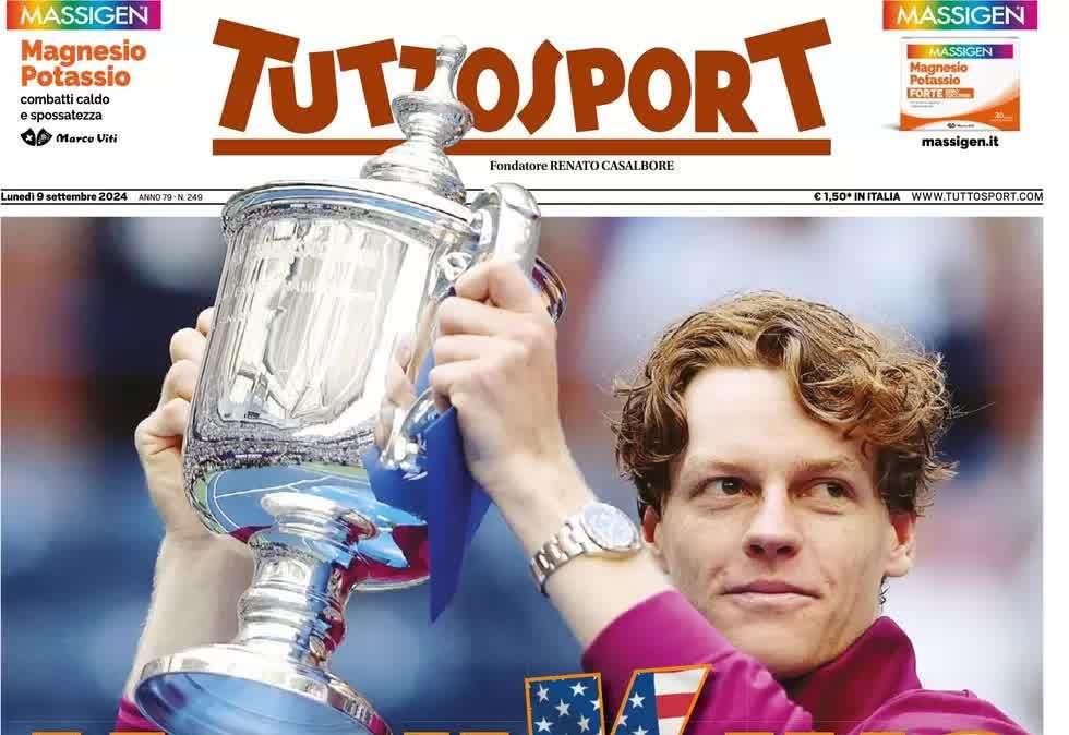 "Italia, ancora! Spalletti: forza e sentimento. Tocca a Kean": la prima pagina di Tuttosport