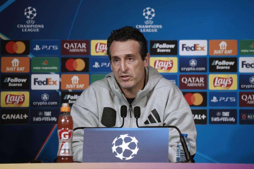Emery fiducioso per il PSG: "Vogliamo scrivere la storia dell'Aston Villa"