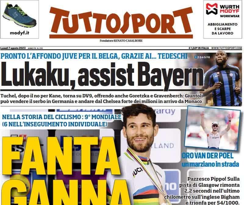 Inter, trovato l'attaccante? Affondo deciso per Balogun: le prime pagine di lunedì 7 agosto