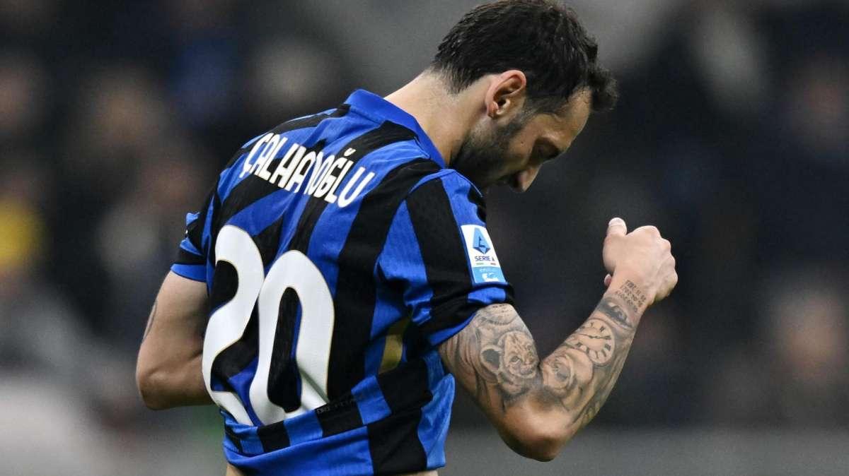 Calhanoglu: "Bel risultato per restare in alto, è stata dura stare fuori per l'infortunio"