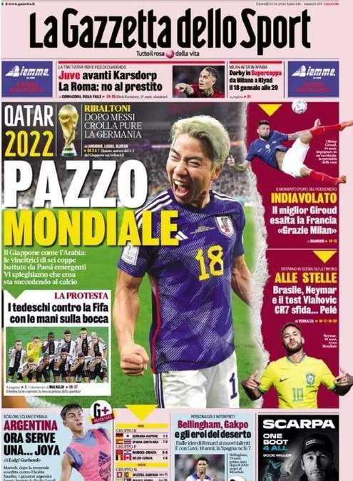 Rassegna stampa - Le prime pagine di giovedì 24 novembre