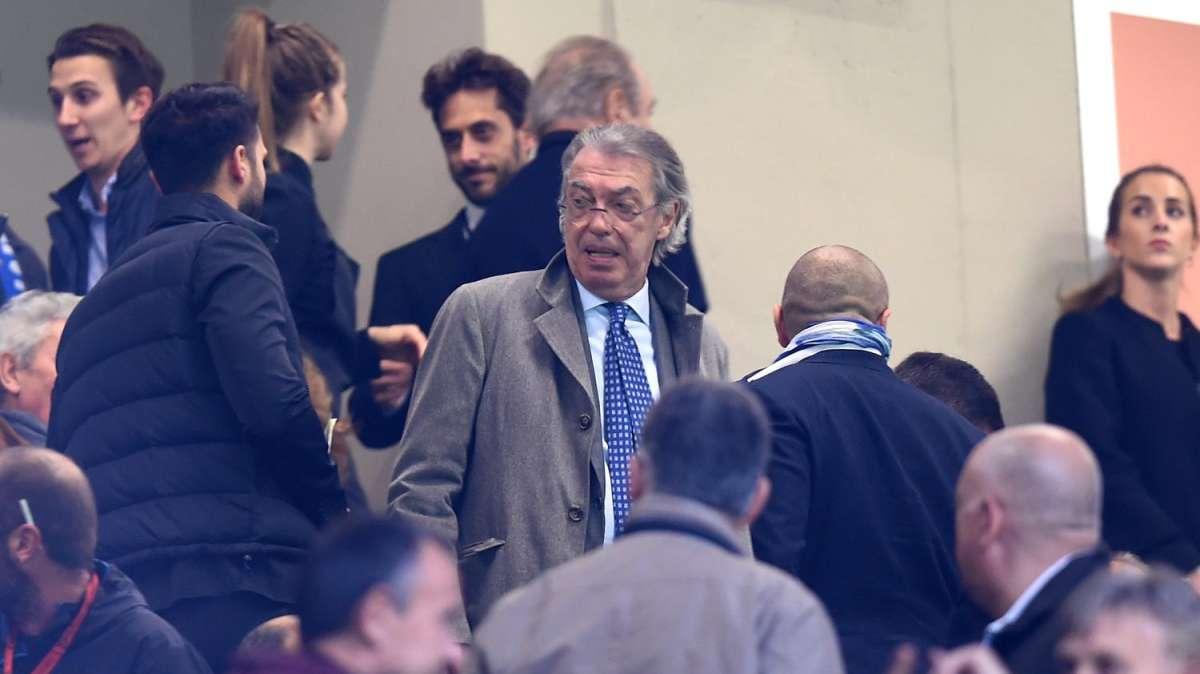 Moratti ironizza sul sorteggio Champions: "Peccato che non si becchi la Juve"