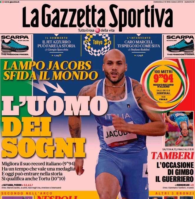 Rassegna stampa - Le prime pagine di domenica 1 agosto 