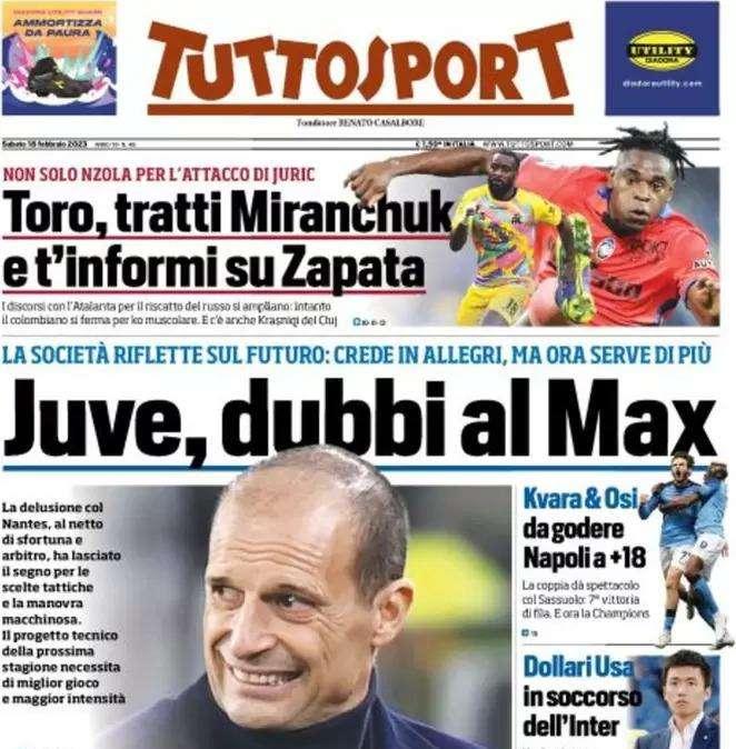 Nuovo partner per Zhang? Tuttosport in apertura: "Dollari USA in soccorso dell'Inter"