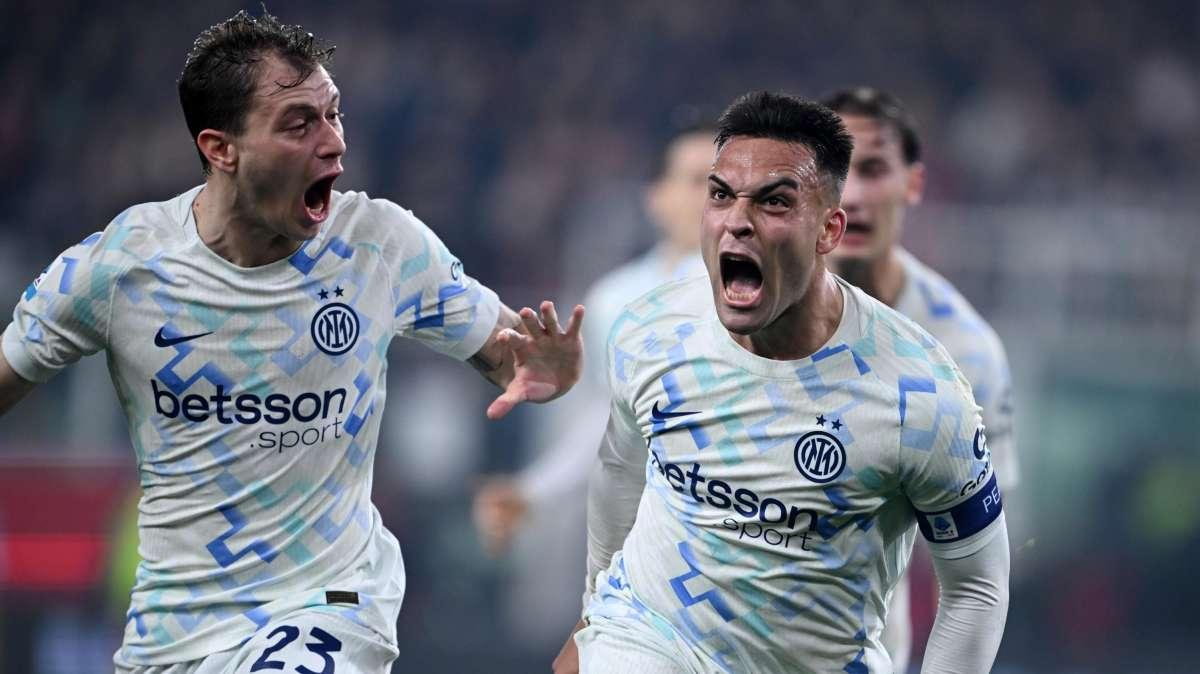 Inter, un primo tempo titanico. Bisseck e Lautaro certificano il momentaneo dominio sul Genoa