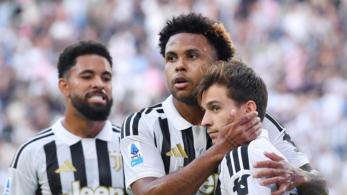 Serie A: un gol per tempo, la Juve batte l'Atalanta con Conceiçao e Bremer