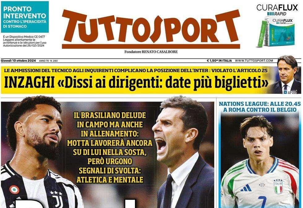 Inzaghi, le ammissioni agli inquirenti complicano la posizione dell'Inter: Tuttosport sull'inchiesta ultras
