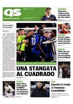 QS in apertura sulle decisioni di Juventus-Inter: "Stangata al Cuadrado"