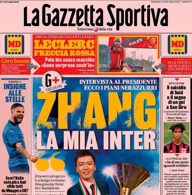 Rassegna stampa - Le prime pagine di domenica 6 giugno