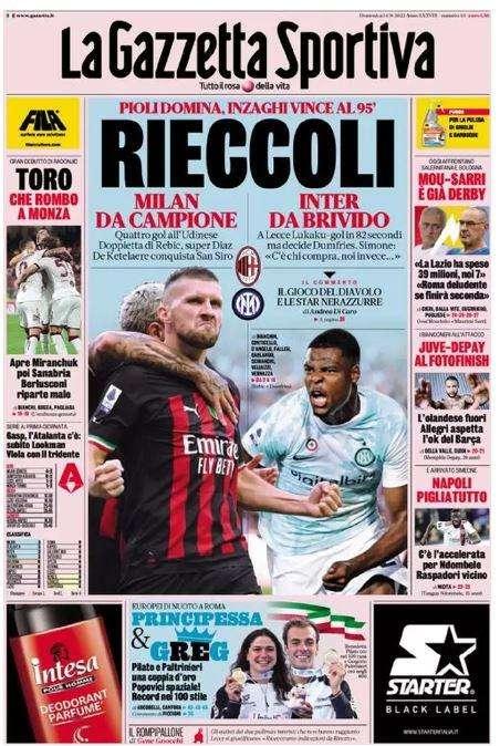 Rassegna stampa - Le prime pagine di domenica 14 agosto