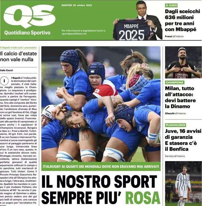 Il QS in apertura sull'Inter: "Zhang, il futuro passa (anche) dall'Europa"