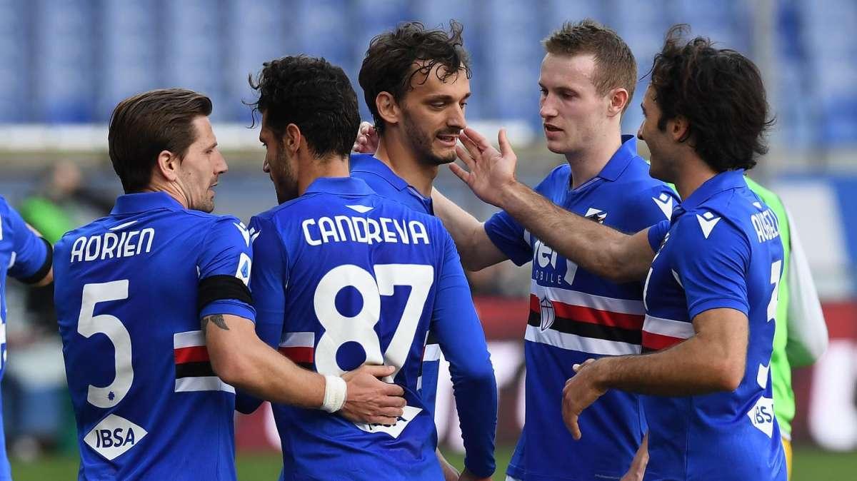 Sampdoria, contro l'Inter un nuovo sponsor sulla maglia