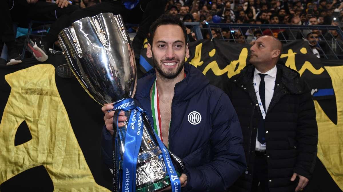 Calhanoglu: "In Champions devi sempre vincere, sono felice per il gol di Lukaku"