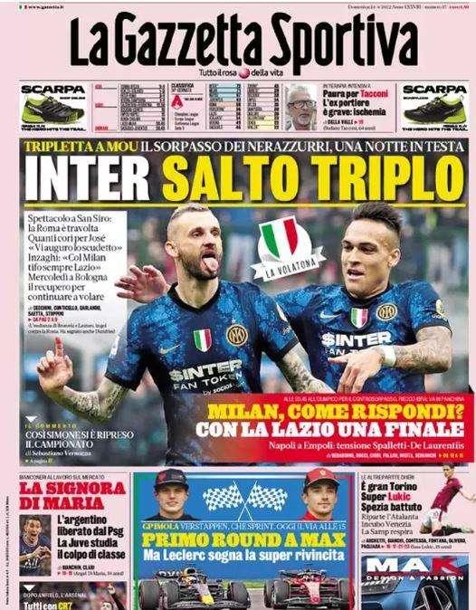 Rassegna stampa - Le prime pagine di domenica 24 aprile