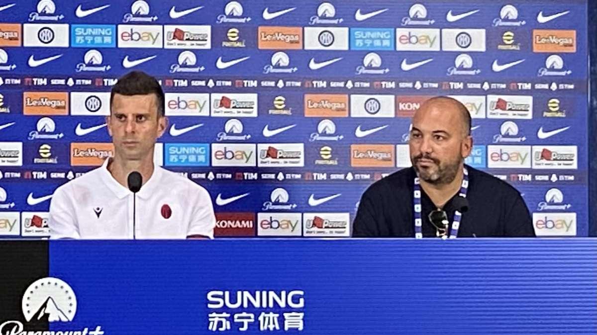 Bologna, Motta in conferenza: "I primi 20' sarebbero stati difficili per tutti. Complimenti all'Inter... e agli arbitri"