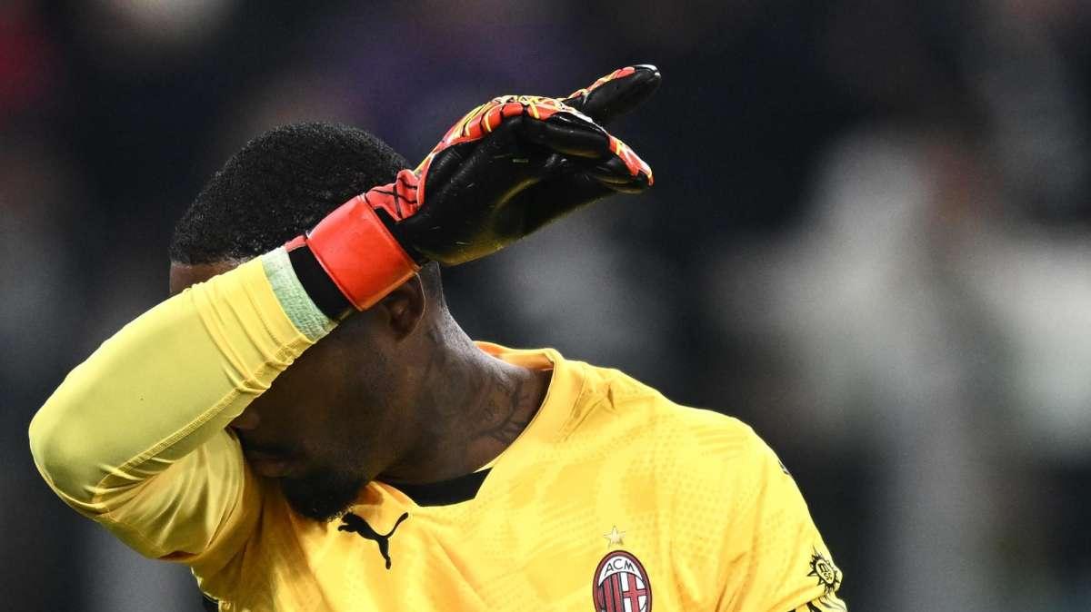 Milan, piove sul bagnato: squalifica a sorpresa per Maignan. Inter multata: il motivo