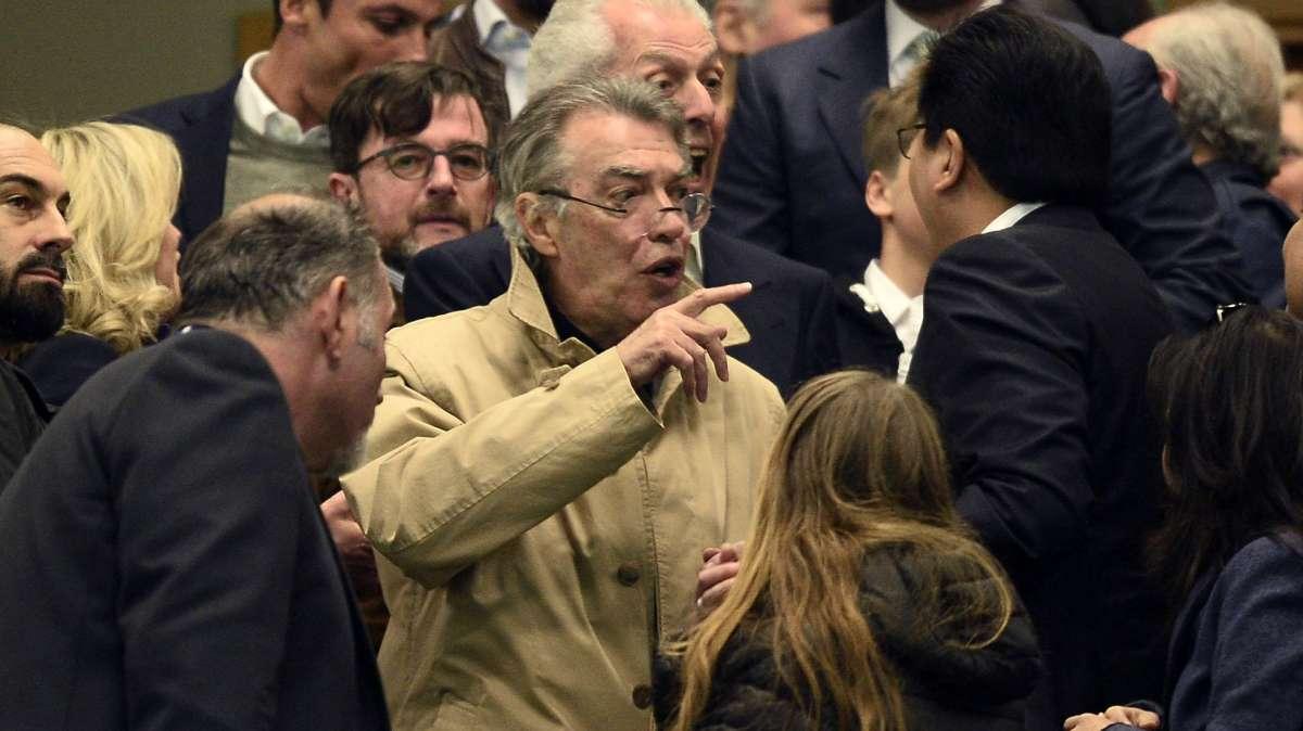 Moratti racconta del primo incontro con Mourinho: “Ci siamo visti a Parigi”