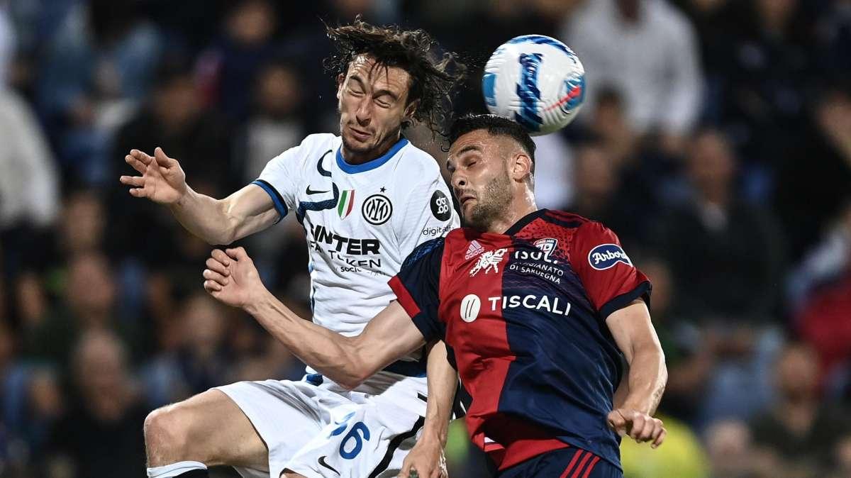 Giudice Sportivo: Colley salta l'Inter, Darmian entra in diffida. Ammenda per il Cagliari