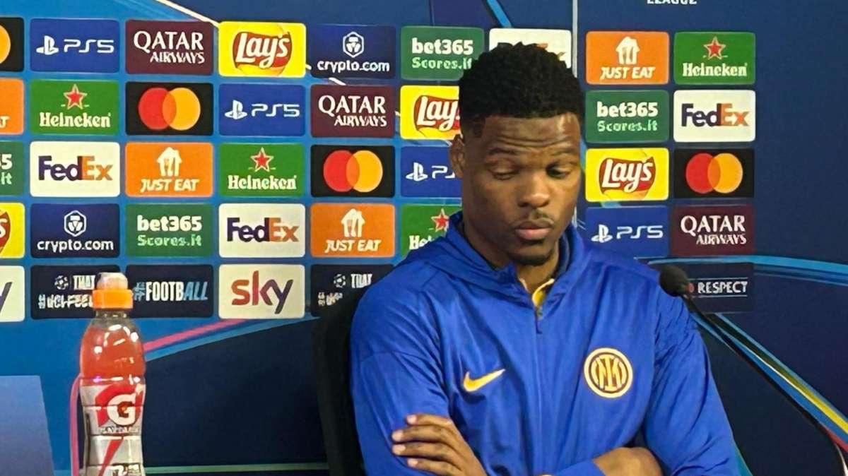 Dumfries: "Il Feyenoord viene a San Siro per vincere. Rinnovo? Ne parlavo da tempo con l'Inter"
