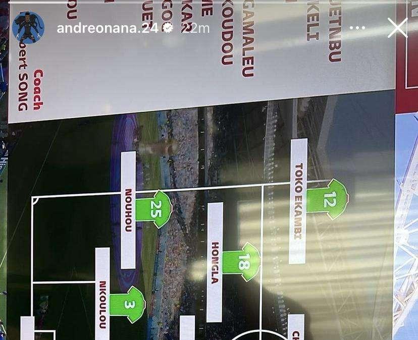 FOTO - Dopo l'esclusione, Onana posta su Instagram: il messaggio di André per i compagni