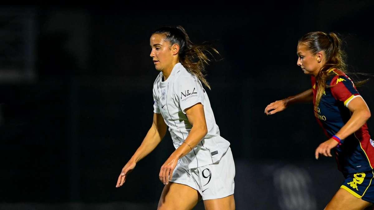 Matilde Pavan, ex nerazzurra,  in gol con il Como Women
