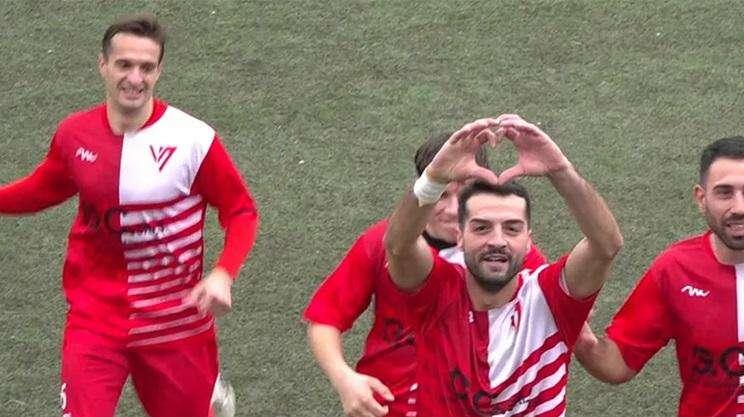 Mazzullo festeggia (Valdinisi)