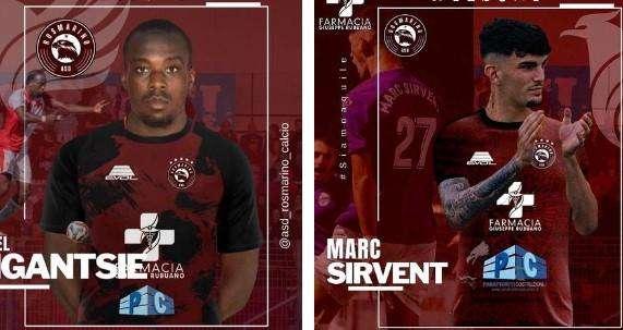 Prime novità per la Rosmarino: tesserati Axel Ngantsie e Marc Sirvent