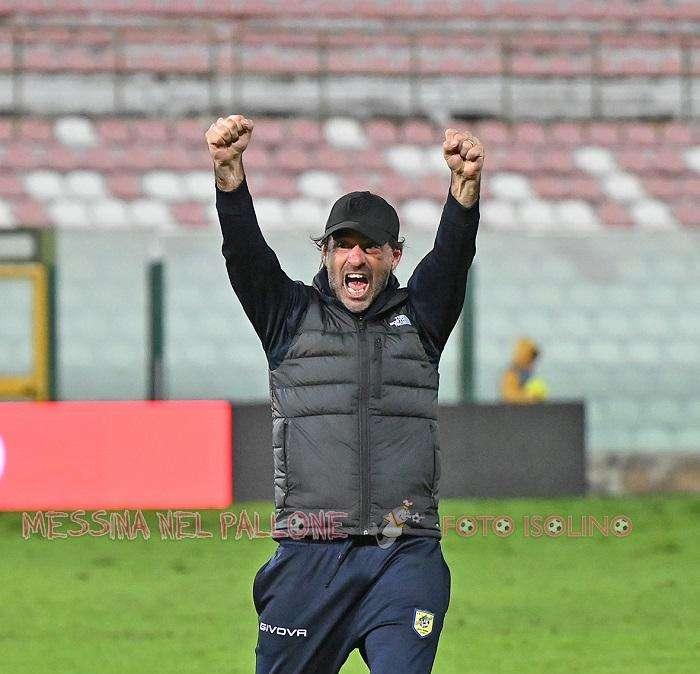Juve Stabia, dopo il successo a Messina rinnovato il contratto di Pagliuca