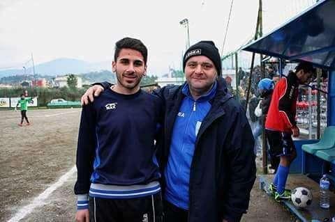 Carmelo Marcini e mister Salvo