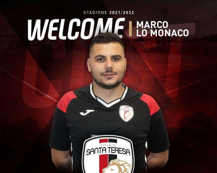 3^-Citta di Santa Teresa, il nuovo attaccante è Marco Lo Monaco