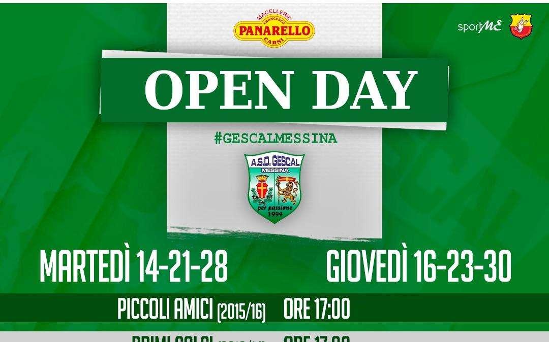 Gescal, da martedì 14 gli “open day” della scuola calcio
