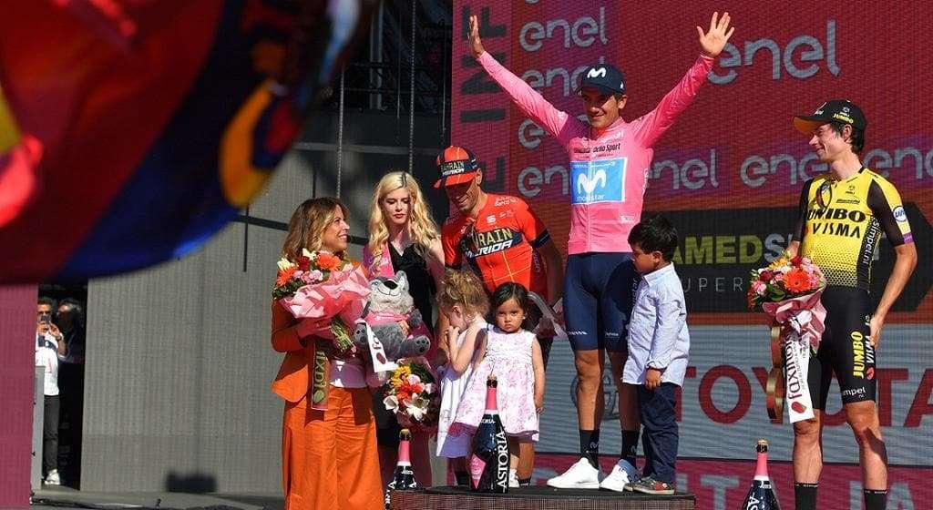 Nibali e Carapaz