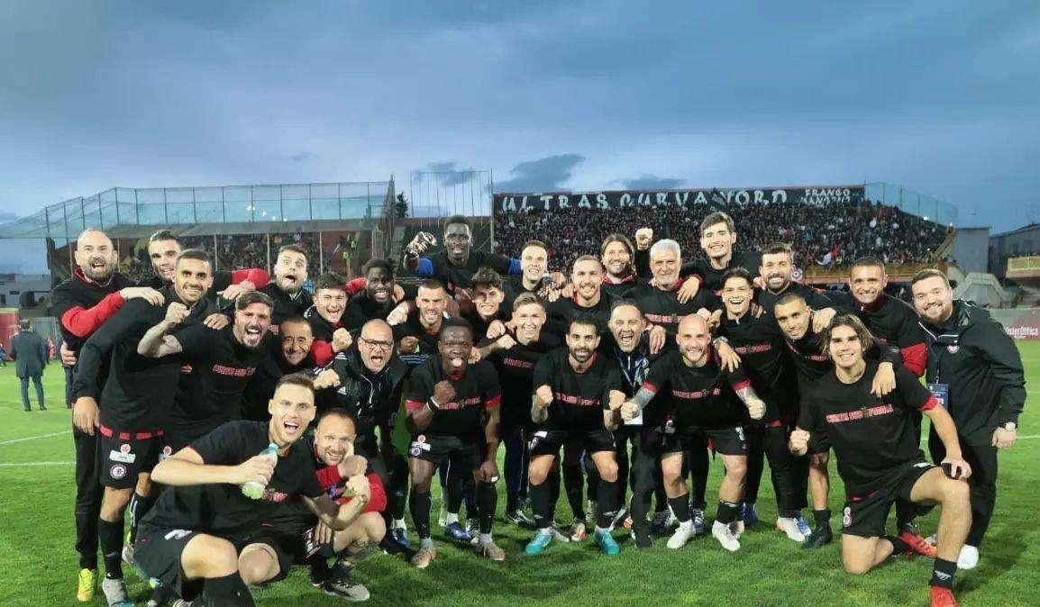 La festa del Foggia