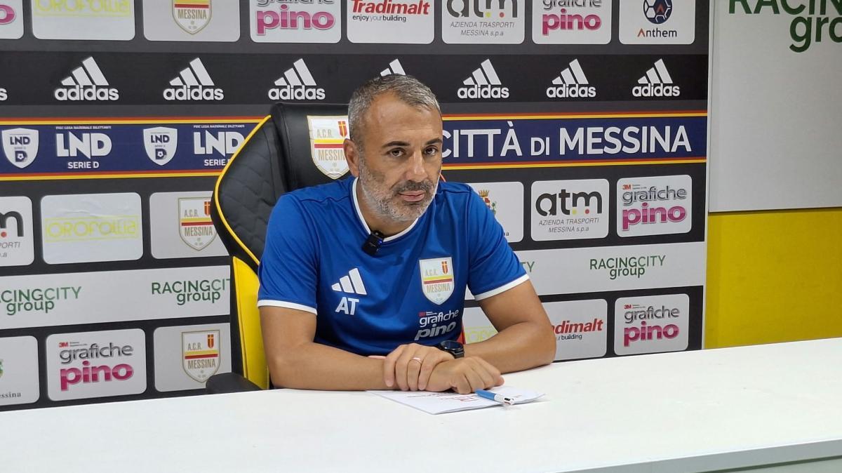 Messina, Torrisi: “Domani si parte dallo 0-0. Il Messina viene prima di tutto”