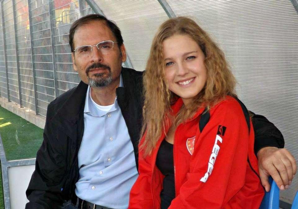 Pino Vicario e la figlia Laura