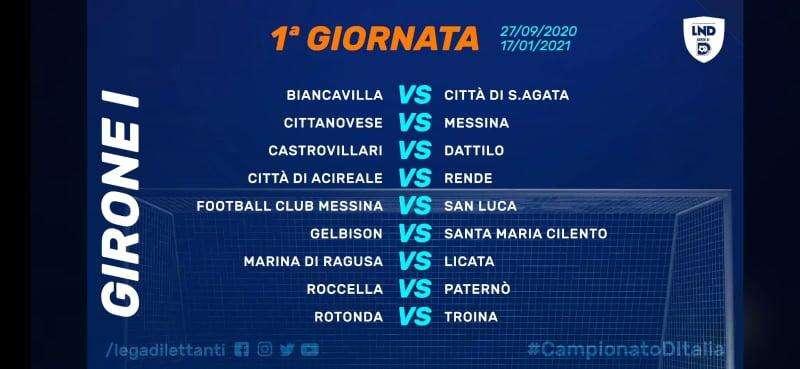 Girone I, tutte le date: si parte il 27. Chiusura il 16 maggio