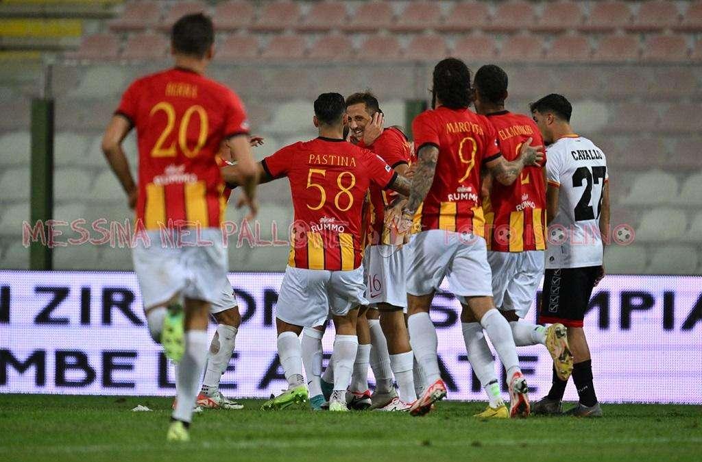 Il Benevento è troppo forte, il Messina spreca il jolly e finisce 0-1