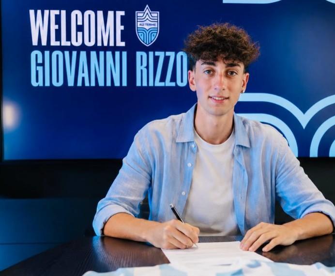 1^-La matricola Alì Terme apre il mercato con il giovane Giovanni Rizzo