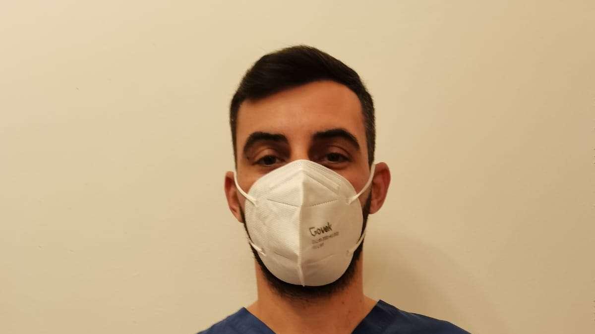 Cammaroto, un calciatore in corsia: "Così lottiamo contro il Covid"