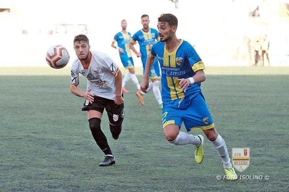 Daniello contro l'Acr Messina