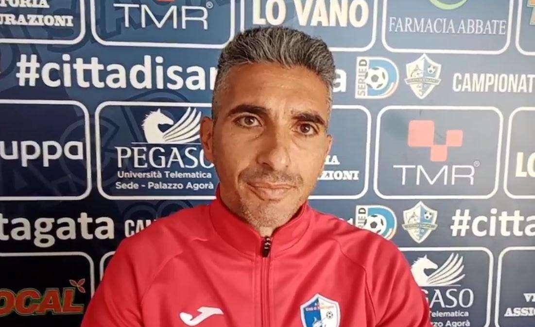 Cittanovese-Città di S.Agata, Giampà: "Non è uno scontro diretto"