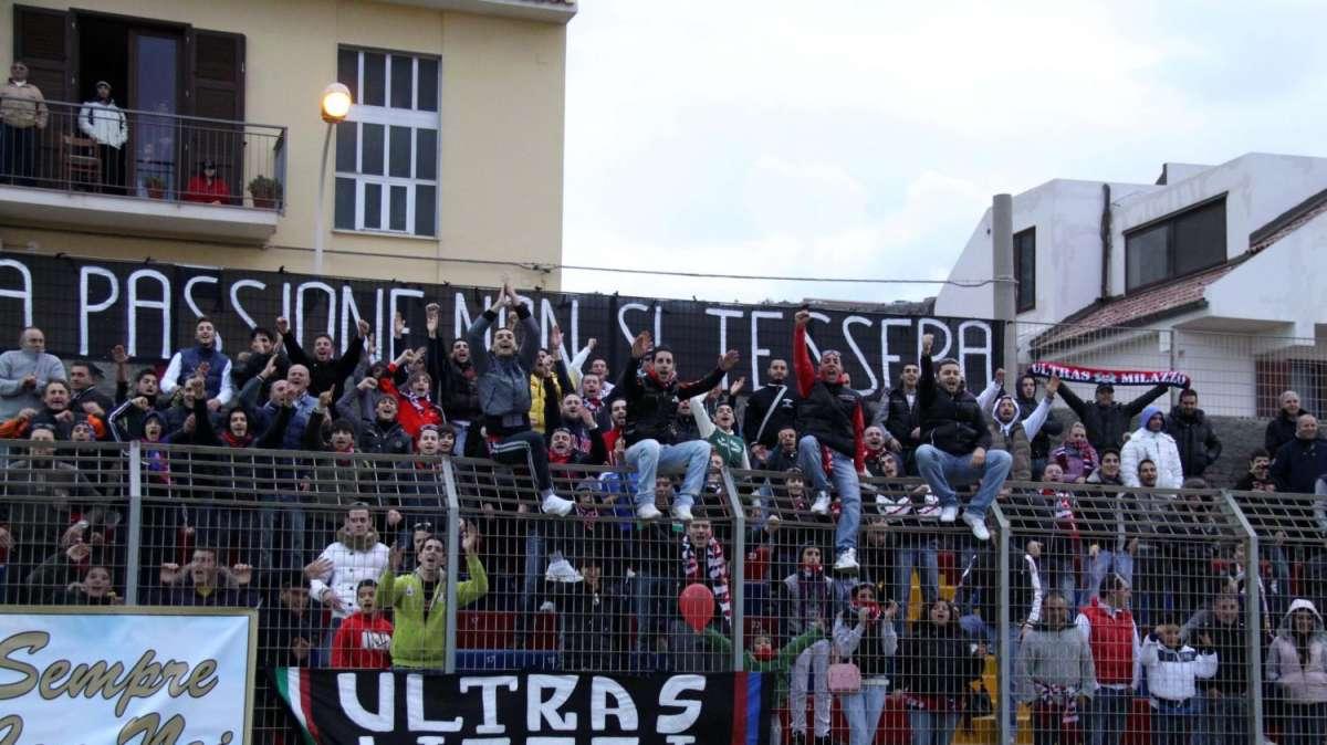 Verso Milazzo-Messina: tribuna sold out, 100 biglietti per il settore ospiti
