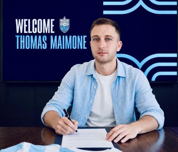 1^-Thomas Maimone è un nuovo attaccante dell'Alì Terme