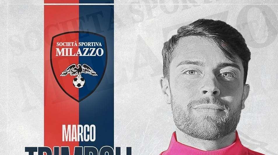 Milazzo, annunciato il ritorno del difensore Marco Trimboli