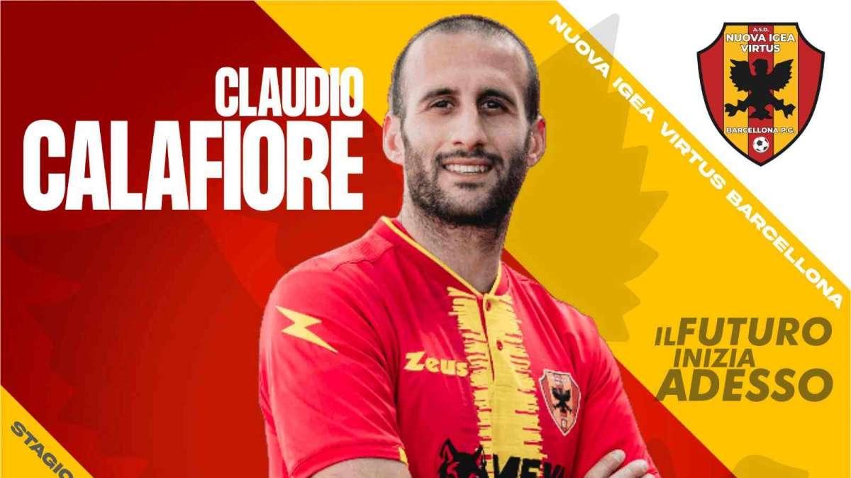 Claudio Calafiore resta alla Nuova Igea Virtus: firmato un biennale